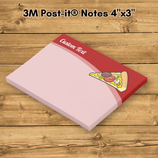 Post-it® Tranche de pizza (Créateur téléchargé)