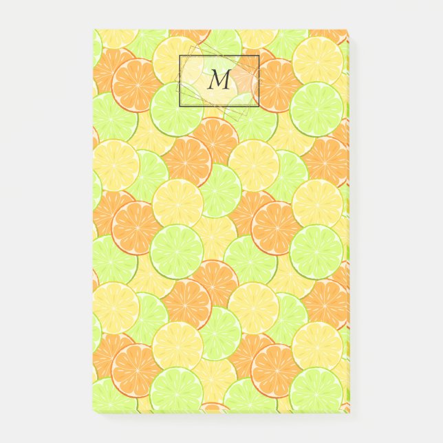 Post-it® Tranches d'orange, de citron, de lime (Devant)