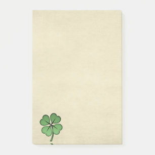 Post-it® Trèfle irlandais chic Lucky