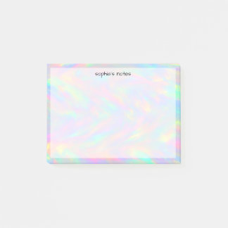 Post-it® Trendy Cute Pastel Holographic Custom