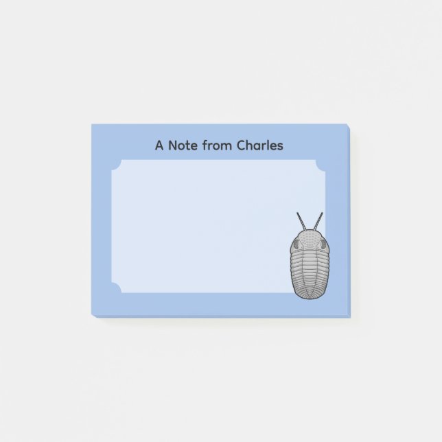 Post-it® Trilobite animal préhistorique (Devant)