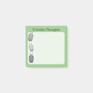 Post-it® Trilobite Thoughts- Prehistoric Fossil