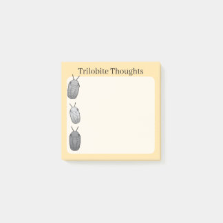 Post-it® Trilobite Thoughts- Prehistoric Fossil