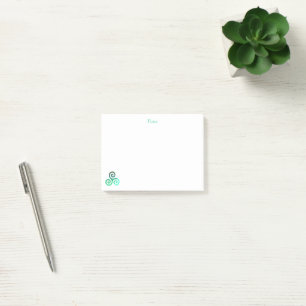 Post-it® Triskele vert