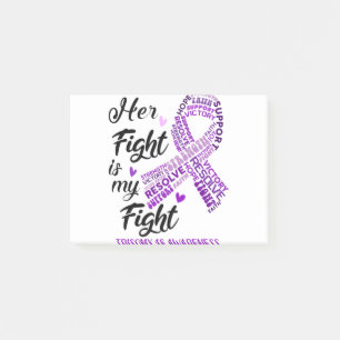 Post-it® Trisomy 18 Sensibilisation Son combat est mon comb
