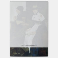 Trois femmes dans l'église, 1882