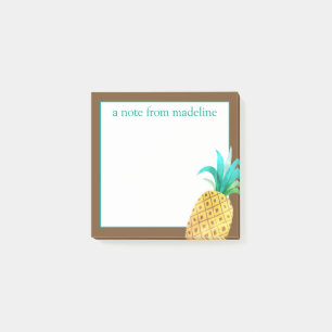Post-it® Tropical Aquarelle Ananas