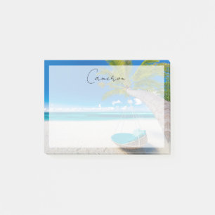 Post-it® Tropical Beaches   Tropical Landscape Beach Swing