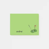 Trou de golf avec drapeau Personnaliser