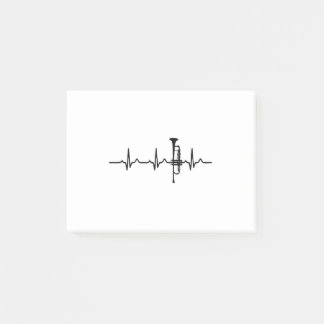Post-it® Trumpet Heartbeat - Trumpet Shirt for Trumpet Play