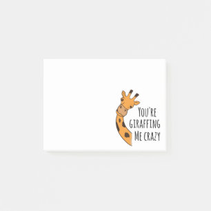 Post-it® Tu me girafes fou