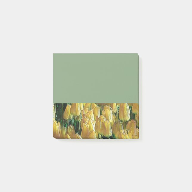 Post-it® Tulips Sunshine Yellow (Devant)