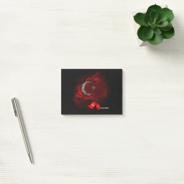 Post-it® Turkey flag (Bureau)