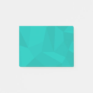 Post-it® Turquoise, moderne, cool, art géométrique tendance