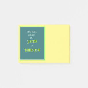 Post-it® Typographie des citations motivationnelles