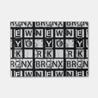 Typographie grunge de Bronx New York |