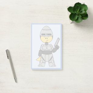 Post-it® Tyrannosaurus Rex Habillé Comme Robocop.