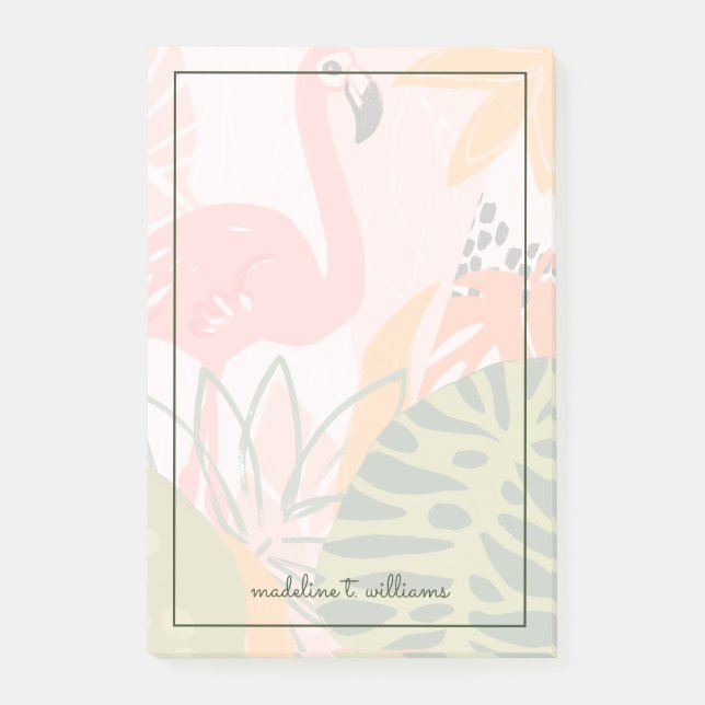 Post-it® UA Flamant rose Jungle II (Devant)