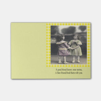 Post-it® Un bon ami sait vos histoires