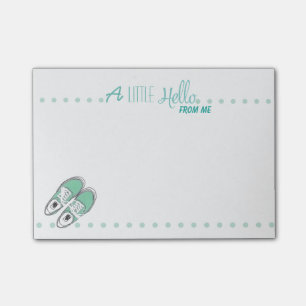 Post-it® Un bonjour peu décontracté de moi notes collantes