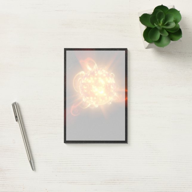 Post-it® Un jeune nain rouge (Bureau)