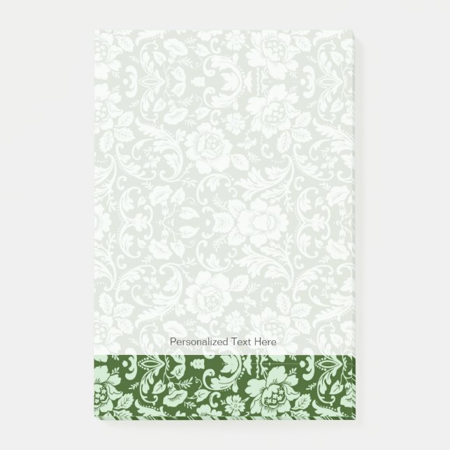 Post-it® Une damassé florale antique (Devant)