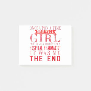 Post-it® Une Fille Qui Aime Être Pharmaciste À L'Hôpital