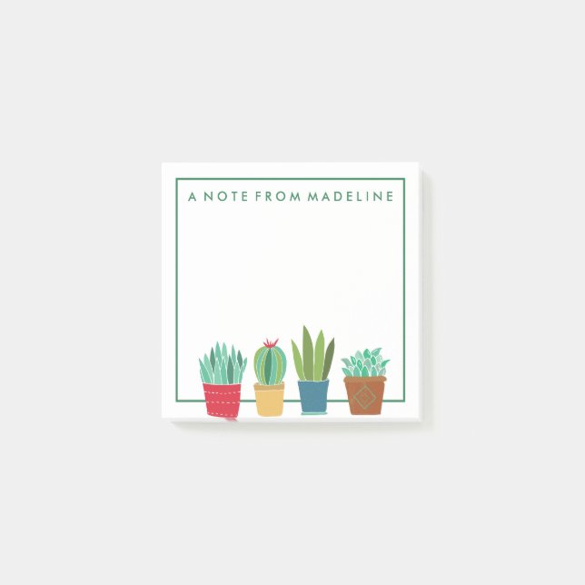 Post-it® Une foule de Cactus (Devant)