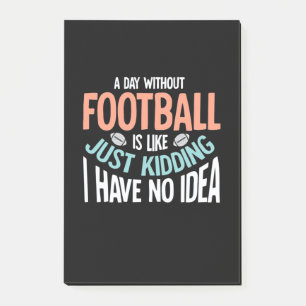 Post-it® Une Journée Sans Football Aucune Idée