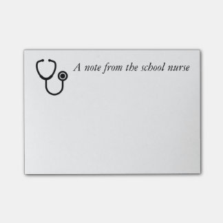 Post-it® Une note de l'infirmière d'école