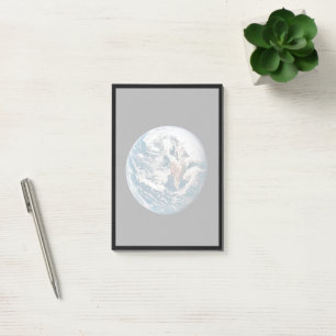 Post-it® Une Terre Tirée De L'Appareil Spacecraft Apollo 10