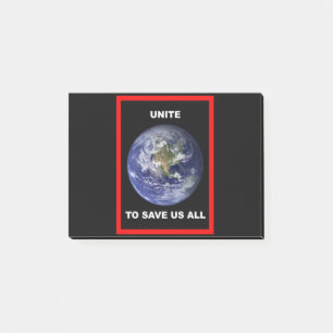 Post-it® Unissez-vous pour nous sauver TOUS !