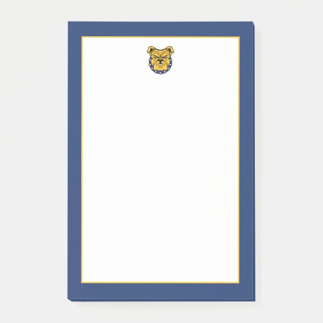 Post-it® Université d'État NCA&T | Tête de Bulldog (Devant)