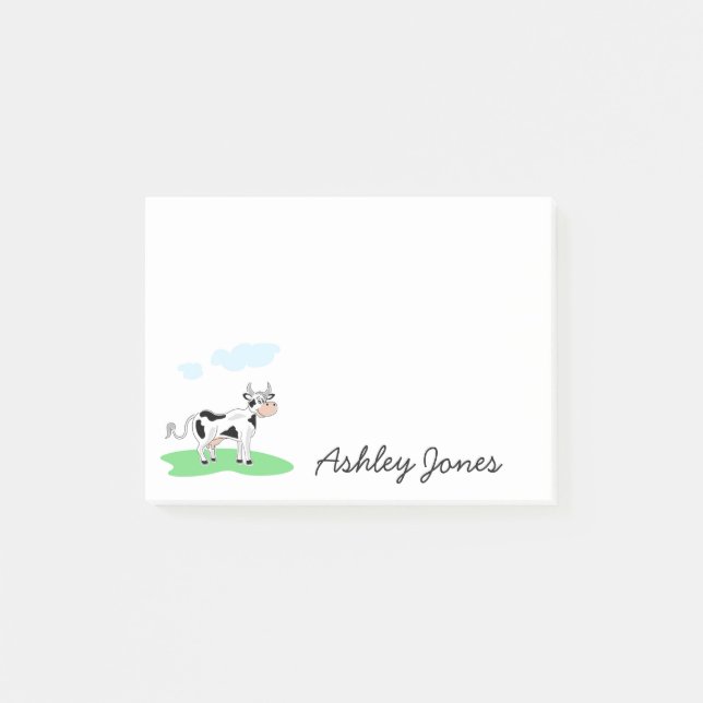 Post-it® Vache de pays post-it-Notes (Devant)