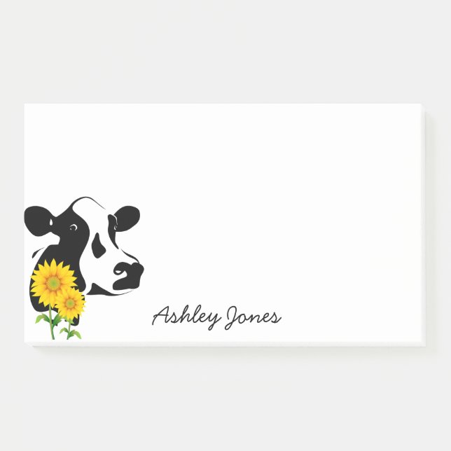 Post-it® Vache de pays post-it-Notes (Devant)
