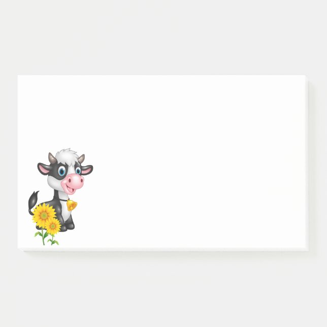 Post-it® Vache de pays post-it-Notes (Devant)