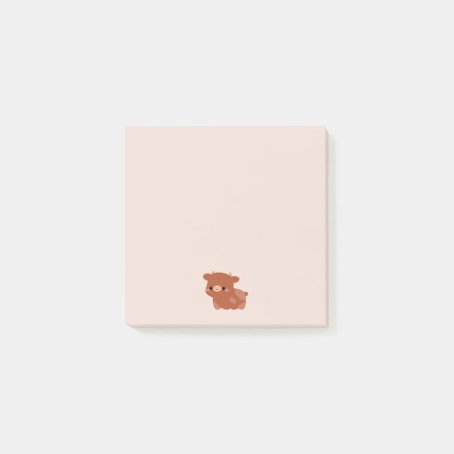 Post-it® Vache rouge suédoise (Devant)