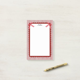 Post-it® Vaches de Saint-Jacques rouge Véntines Jour Noël