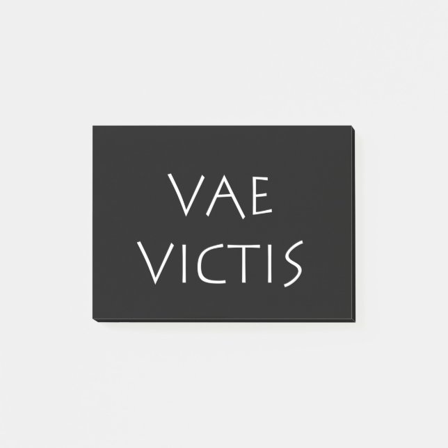 Post-it® Vae victis (Devant)