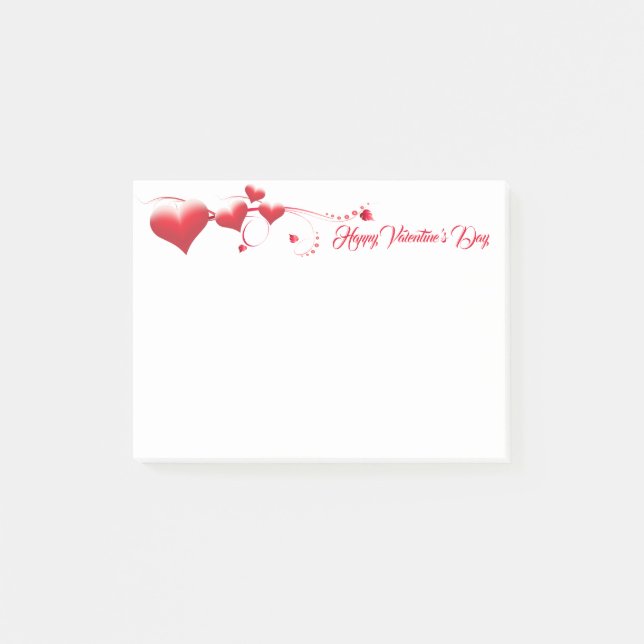 Post-it® Valentines Post-it-Notes (Devant)