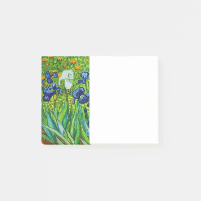 Post-it® Van Gogh Irises (Devant)