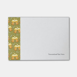 Post-it® Verres de motif de bière