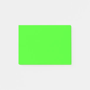 Post-it® vert néon couleur