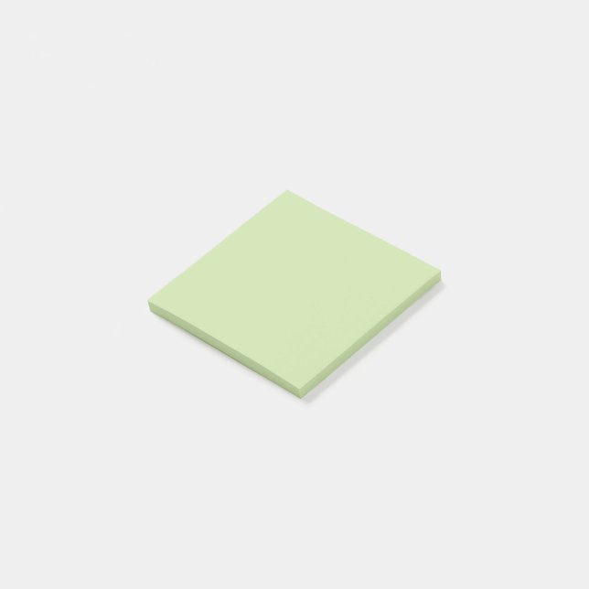 Post-it® Vert sauge doux uni  (Incliné)