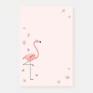 Post-it® Verticale rose de Flamant rose