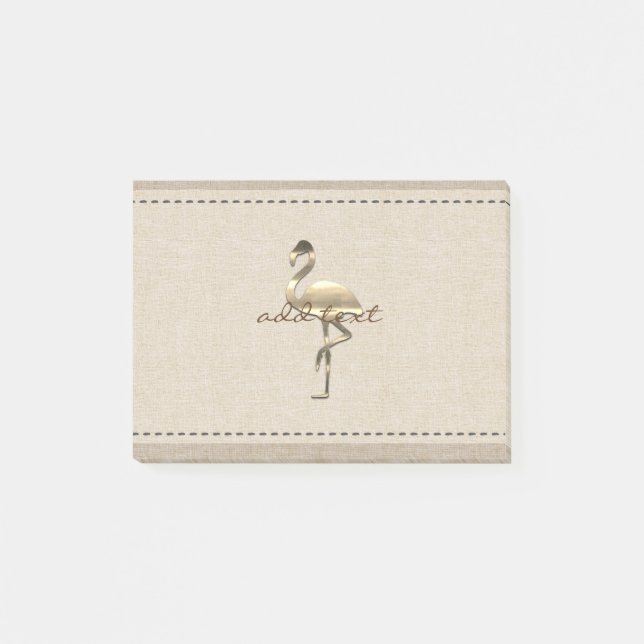 Post-it® Vibe de vacances Gold Retro (Devant)