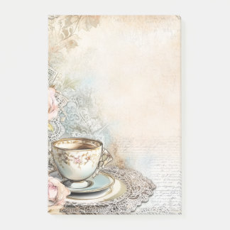 Post-it® Victorian Tea Party sticky note