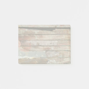 Post-it® Vieux bois rustique bateau en bois plank