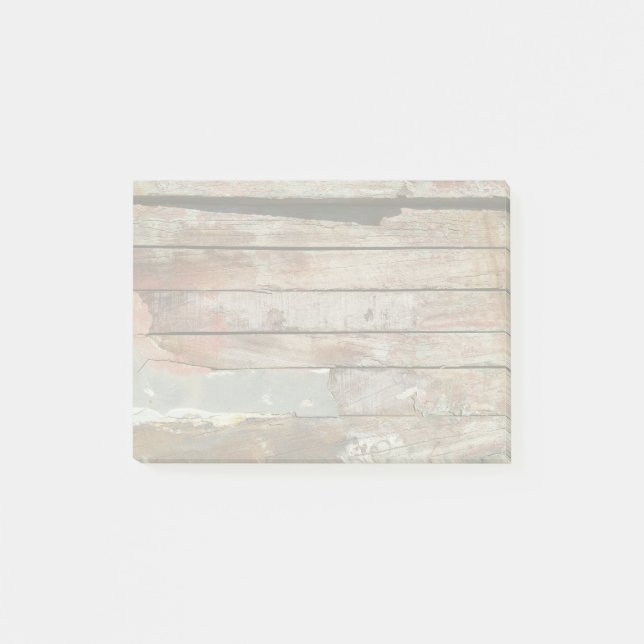 Post-it® Vieux bois rustique bateau en bois plank (Devant)