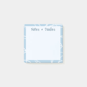 Post-it® Vigne Tourbillonnante Abstraite Notes Modernes & G
